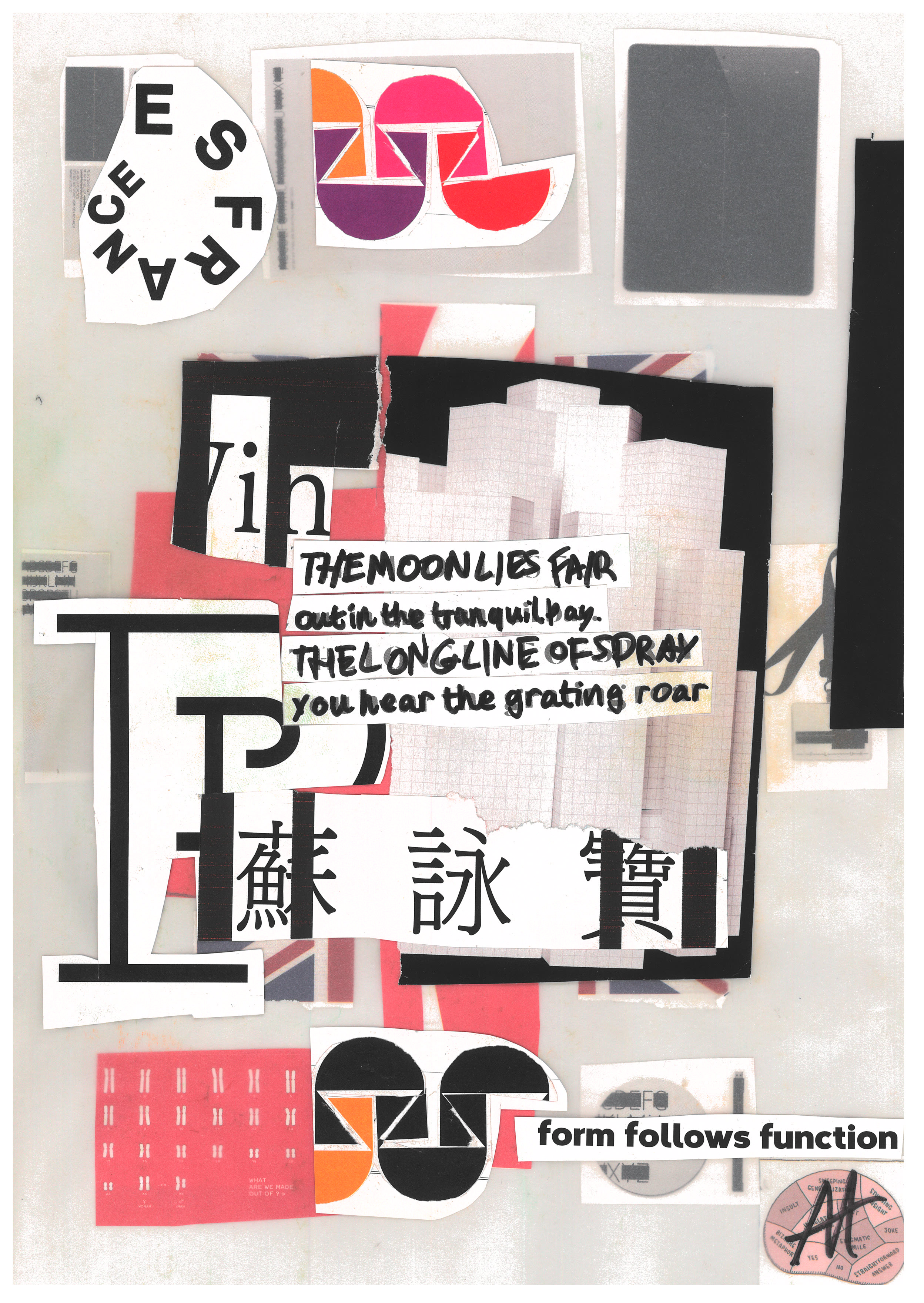 Risograph A+B overlay